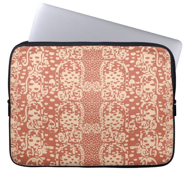 Rosebulbs Cupflowers Laptop Sleeve (Voorkant)
