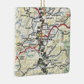 Roseburg of kaart keramisch ornament (Rechts)