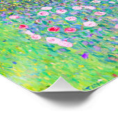 Rosebushes van Gustav Klimt onder het schilderij Perfect Poster (Hoek)