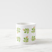 Rosebustes roses vintages Espresso Mug (Devant)