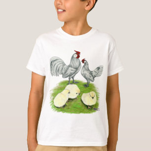 Rosecomb Bantammers en Kuikens T-shirt