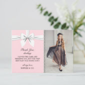 Rosée Noire Élégante Tiffany Merci fantaisiste (Debout devant)