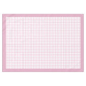 Rosée Rustique Check Nappe Cottage Dîner (Devant (Horizontal))