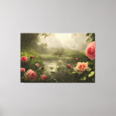 RoseLake - verpakt canvas Afdruk (Voorkant)
