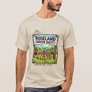 Roseland 2024 Dag van de Arbeid "Carrièredag" T-sh T-shirt
