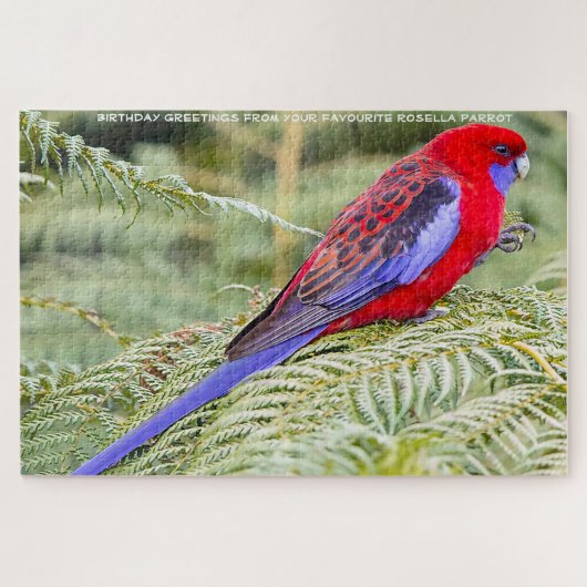 Rosella Parrots Australia Jigzaag Puzzle Legpuzzel (Horizontaal)