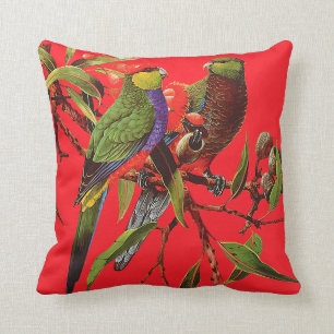 ROSELLAS OP RODE Scatterkussen Kussen