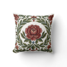 Rosemaling kussensloop