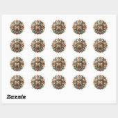 rosemaling stickers (Vel)