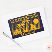 Rosemary Beach Florida Rechthoekige Sticker (Envelop)