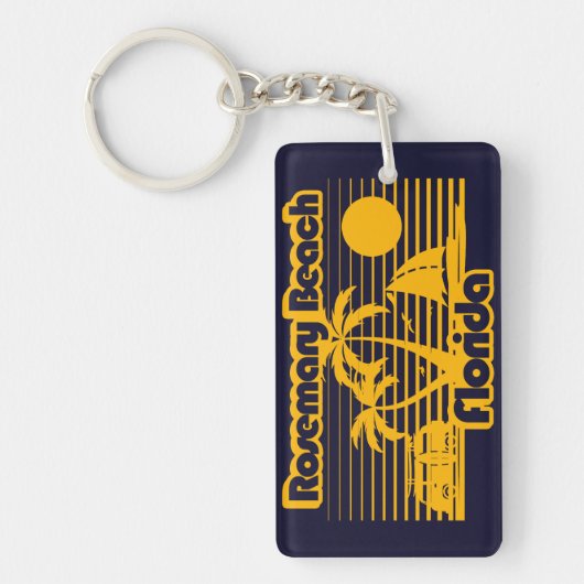 Rosemary Beach Florida Sleutelhanger (Voorkant)