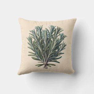 Rosemary Bunch Vintage Botanische Apotheek Plant Kussen