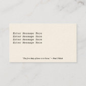 Rosemary Caregiver Visitekaartjes (Achterkant)