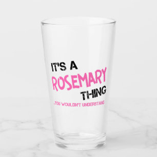 Rosemary ding dat je niet zou begrijpen glas
