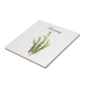 Rosemary Herb Greenery Kitchen Culinaire Groene Ki Tegeltje (Zijkant)