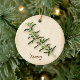 Rosemary Herb Keramisch Ornament