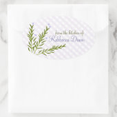 Rosemary Ovale Sticker (Tas)