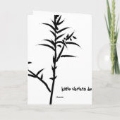 Rosemary Sprig-Wenskaart Kaart (Achterkant)