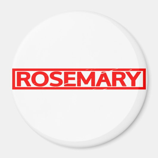 Rosemary Stamp Magneet (Voorkant)