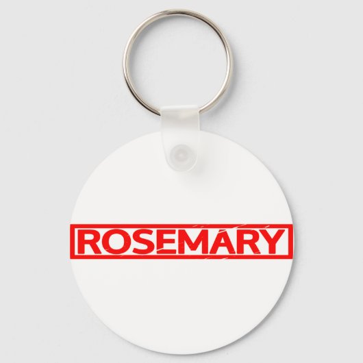 Rosemary Stamp Sleutelhanger (Voorkant)