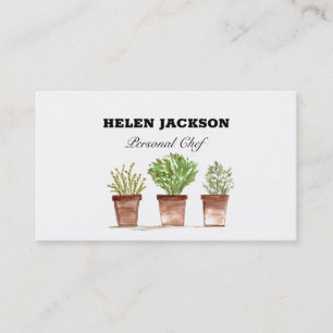 Rosemary Thyme Parsley Herbs Visitekaartje
