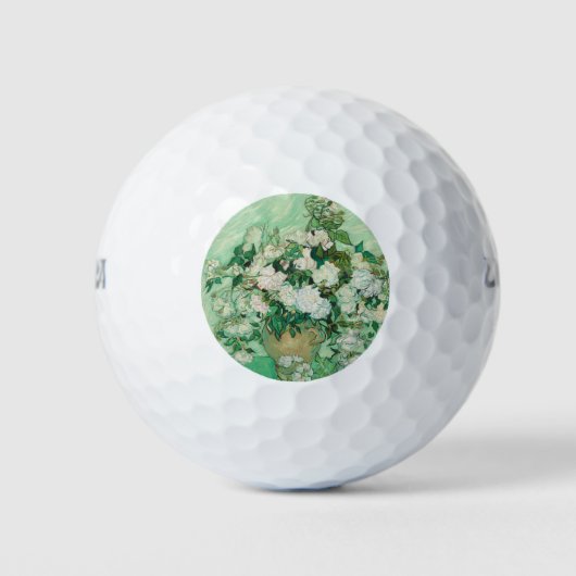 Rosen - Bloemen Boeket Golfballen (Voorkant)