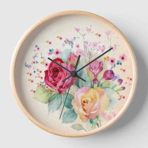 Rosen bloemen op Ecru