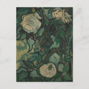 Rosen en Kever door Vincent Van Gogh Ansichtkaart Briefkaart