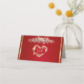 Rosen & Hart Monogram - Rood (Achterkant)