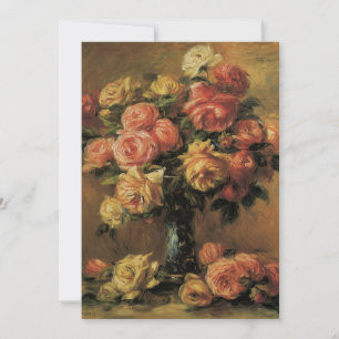 Rosen in een Vaas van Renoir, Bruiloftsfeest met B Kaart