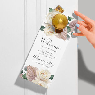 Rosen & Orchideeën Huwelijks Welkom & Niet Storen