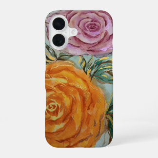 Rosen telefoonhoesje iPhone 16 hoesje