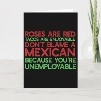 Rosen zijn rode taco's leuk geef een Mexica geen d Kaart