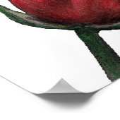 Rosen zijn Rood Afbeelding Poster (Hoek)