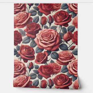 Rosen zijn rood behang