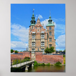 Rosenborg Castle, Kopenhagen, Denemarken Poster