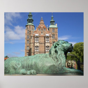 Rosenborg Paleis, Kopenhagen, Denemarken Poster