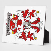 Rosengaard Family Crest Fotoplaat (Zijkant)