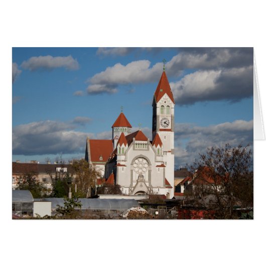 Rosenkranzkirche, Pfarre Hetzendorf (Devant horizontal)