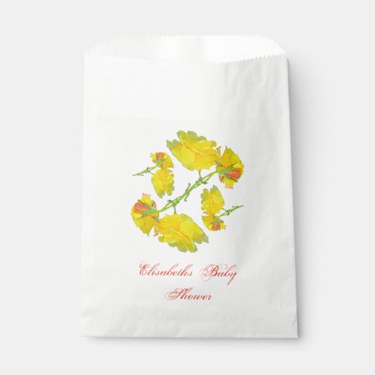 Rosenpatroon. Bedankzakje (Voorkant)