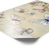 Rosenschmetterlinge Foto Afdruk (Hoek)