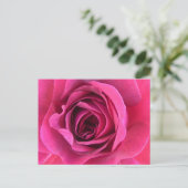 Rosentraum in rosa briefkaart (Staand voorkant)