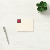 RoseRed op houtskool Post-it® Notes (Kantoor)