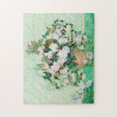 "ROSES" 1889 VINCENT VAN GOGH ART JIGSAW PUZZLE (Vertical)
