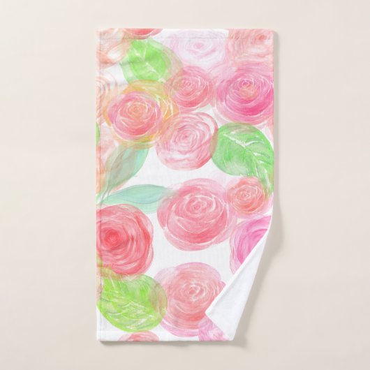 Roses aériens (Serviette à main)