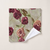 Roses Anciennes (Gant de toilette)