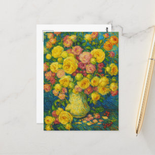 Roses Ansichtkaart Briefkaart