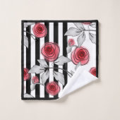 Roses aquarelle (Gant de toilette)