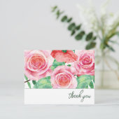 Roses Aquarelle Merci (Debout devant)