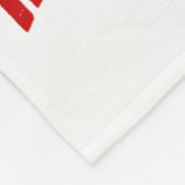 Roses Are Red Inside Im Dead Skeleton Valentines  Fleece Deken (Hoek)